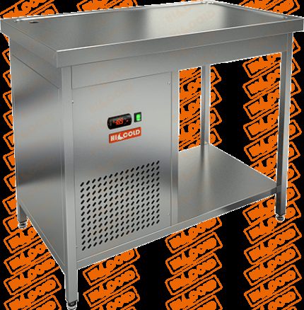 Стол открытый с охлаждаемой поверхностью HICOLD SO-10/7